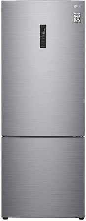 Geladeira Smart LG Frost Free Inverter 451L Inverse Inox Look 220V GC-B569NLL2