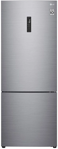 Refrigerador LG Bottom Freezer Inverse 451L Platinum 110V GC-B569NLLM