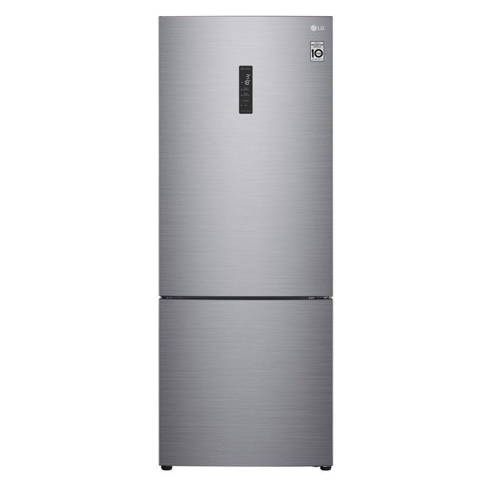 Refrigerador LG Bottom Freezer Inverse 451L Platinum 110V GC-B569NLLM