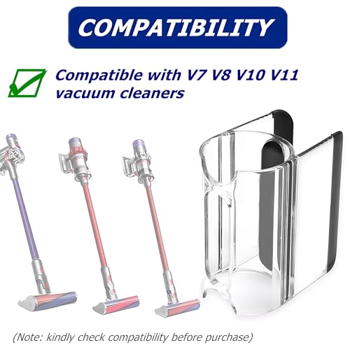 Image of Accessory Holder Attachment Clip Compatible with V7 V8 V10 V11 Cordless Stick Vacuum Cleaner,Vacuum Attachment Storage Rack