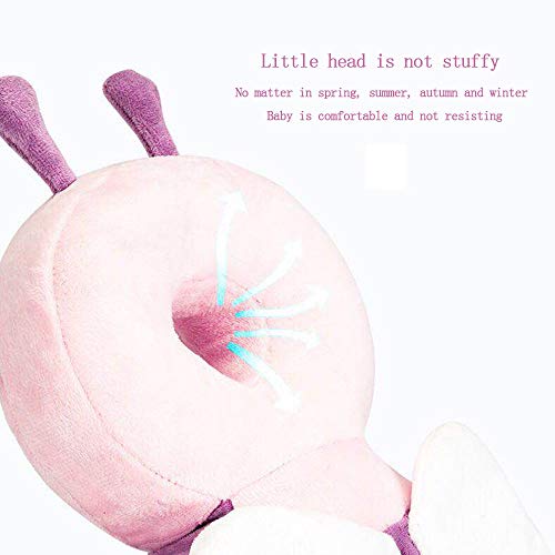 Protetor de cabeça para bebês de segurança ajustável, almofada de mochila antiqueda, proteção de cab