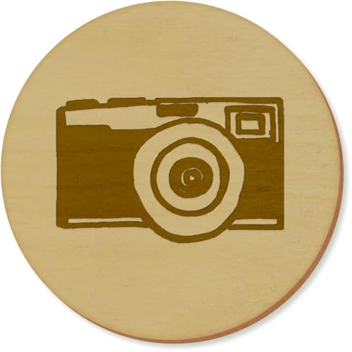 Image of Azeeda 6 x 'Camera' Round Coasters (CR00012643)