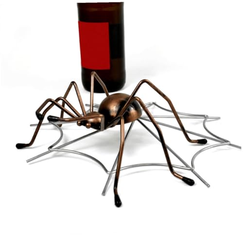Soporte de vino de hierro diseño araña SOLUSTRE miniatura 6