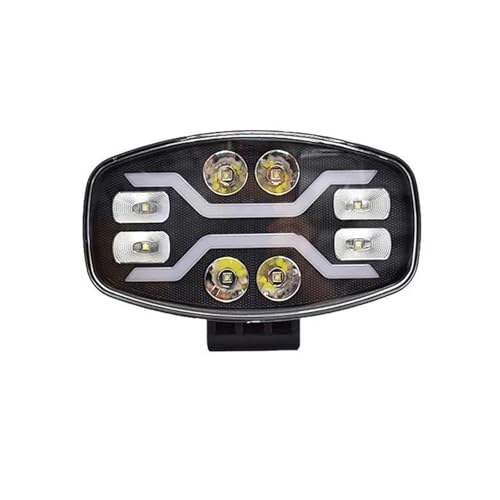 Feu circulation diurne LED pour conduite hors route nocturne en camion Scania 9"