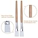 Lictin 2 Pcs Facial Mask Brush with Super Cute Hair Band for Applying Facial Mask, Eye Mask or DIY, Mask Beauty Tool Soft Facial Mud Mask Applicator Brush