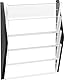 helit H6270495 - Wandbogendisplay „the arc“ 4 x DIN A3 quer, schwarz