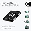 CELLONIC 1x Battery for Camera Compatible with Leica C-LUX 2, Compatible with Ricoh R10, R10xndxfn, DB-70 - (1050mAh, 3.7V) #4