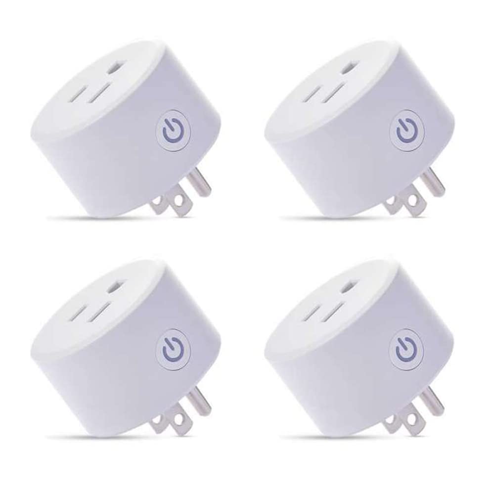 Zigbee Smart Plug Outlet Mini Remote Voice Control with Alexa Easy Setup Work with Google Home SmartThings Hub