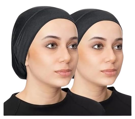 Muslim Jersey Cotton Hijab Tube Caps for Women Stretch Turban Cap Underscarf Bonnet Hat Tube full Head Cover