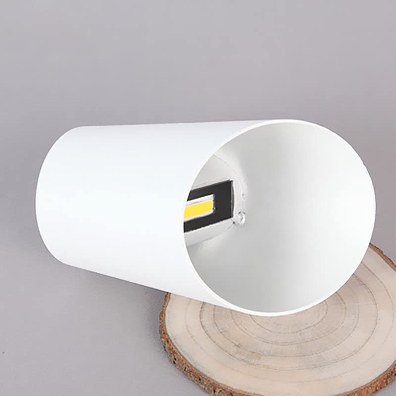Aplique de pared 6W blanco doble cabeza para dormitorio y pasillo 2