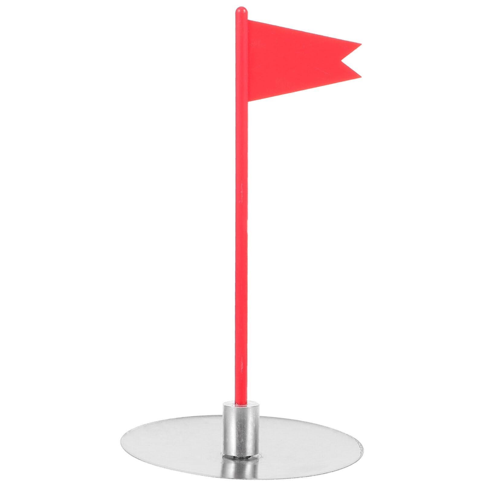 BESPORTBLE Golf Cart Flags 1 Set Golf Flag and Cup Putting Cups and Indoor Putting Hole Training Aid Ideal for Parties