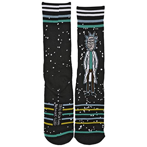 Rick & Morty - Calcetines de natación para adultos, Negro, Taille unique