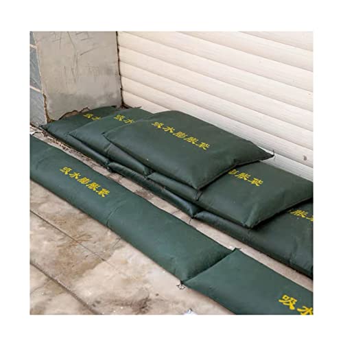 Barrera contra inundaciones y bolsa de arena sin arena para garaje