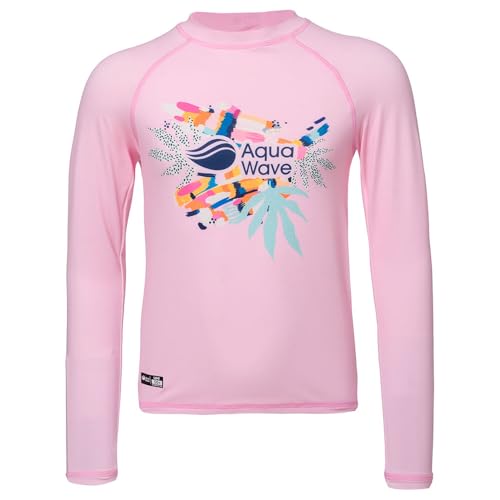 UV-Schutz Langarm-T-Shirt für Mädchen Aquawave Uver