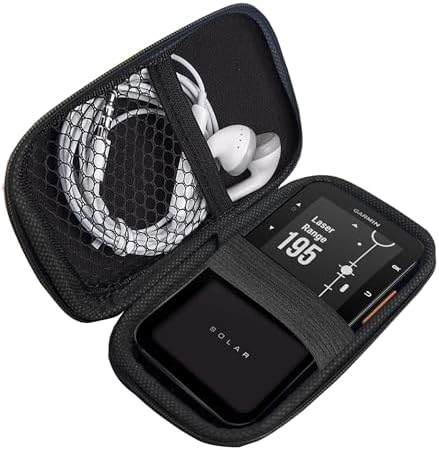 Compatible with Garmin Approach G20 Solar Case, Lamshaw Durable EVA Carrying Case, Shockproof & Lightweight Protective Cover Compatible for Garmin Approach G20 Solar (Black) image 5