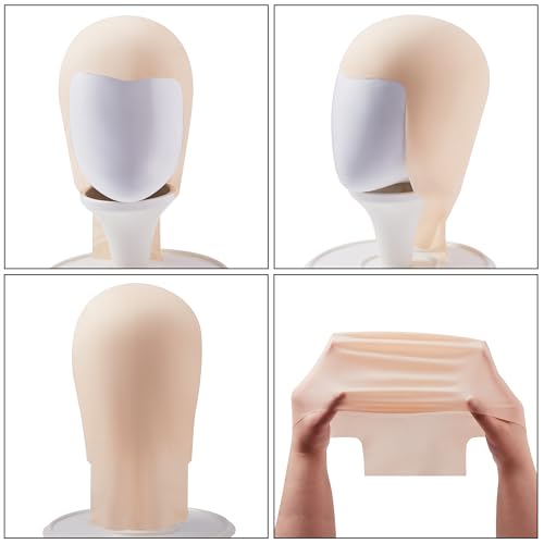 image for Spooktacular Creations Halloween Bald Cap Latex Bald Cap for Men Women