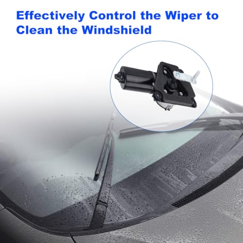 Image of Front Windshield Wiper Motor Compatible with Ford Bronco 1987-1996