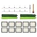 Produktbild Bekasa Nachfüllzubehör-Kit für iRobot Roomba j7 i7 i7 Plus E5 E6 E7 Roboterstaubsauger10 Hochleistungsfilter + 10 Kantenkehrbürsten + 1 Set Multi-Surface-Gummibürsten-Ersatzteil