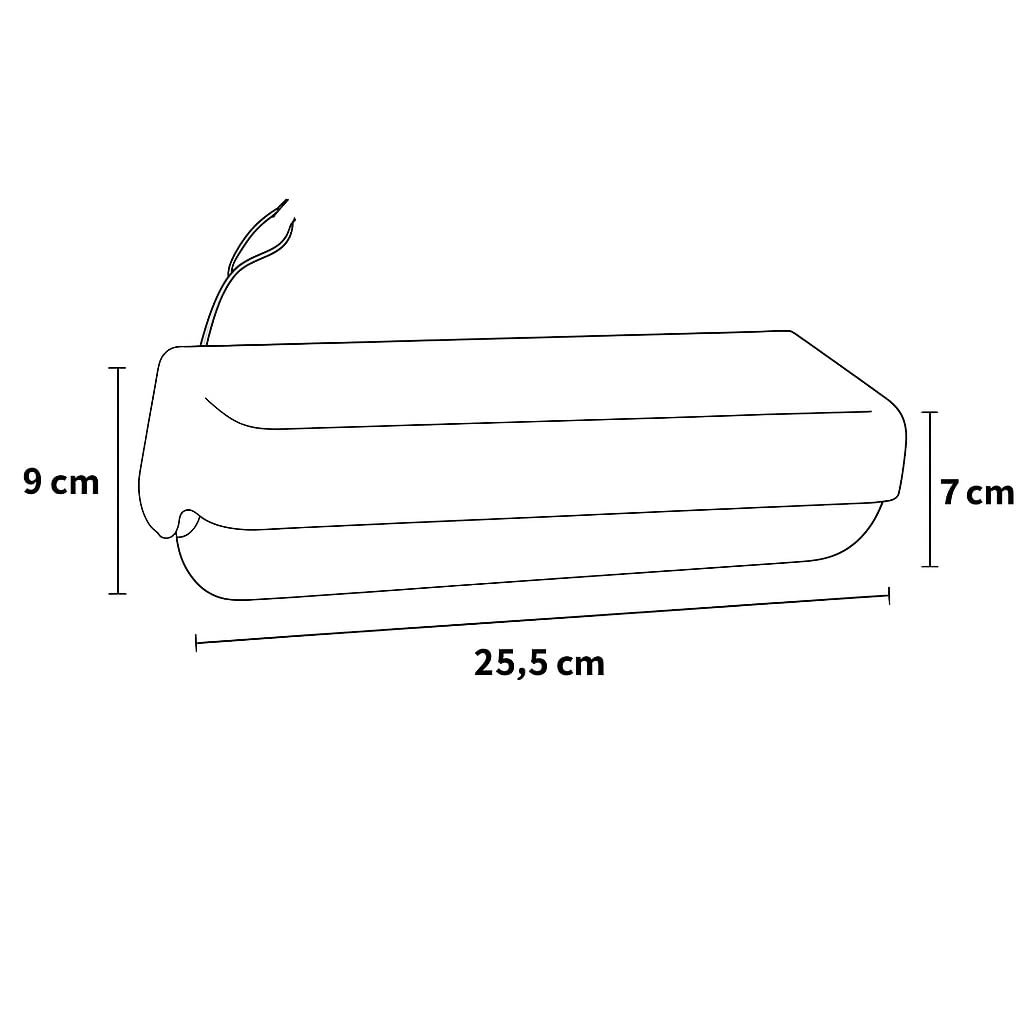 MAKA Applique Da Parete LED 12W Per Esterno/Interno - 1200 Lumen, Luce Calda 3000K, IP65 Impermeabile, Fascio 180°, Durata 20.000h, Design Moderno Bianco