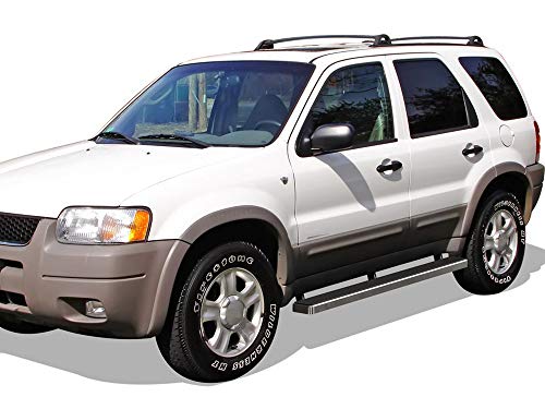 Estribos de acero inoxidable 304 APS Premium 5in para Ford Escape miniatura 2