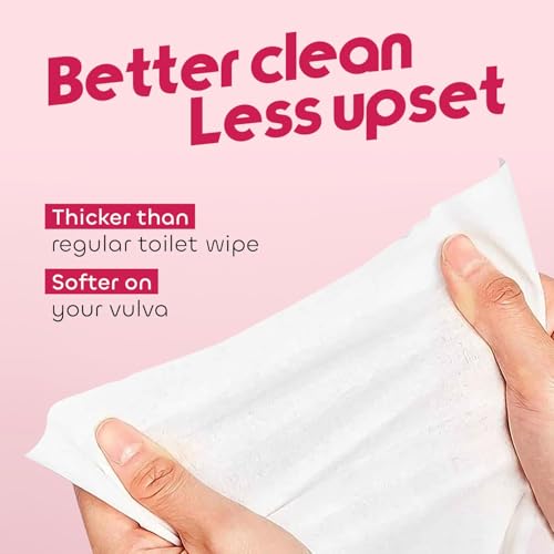 Image of Muun Feminine Wipes Flushable Bulk - 120 Counts, Individual Vaginal Wipes Ph Balance, Anti Itch Deodorant Hygiene Wrapped Personal Cleansing - Wet Wipes for Intimate, Butt