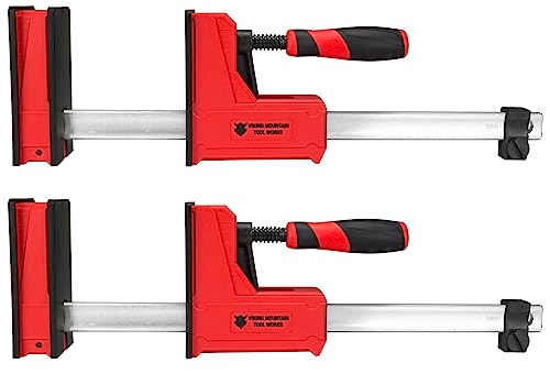 VMTW 12 inch (300mm) open Parallel Fixed Jaw Cabinet Makers clamp one pair