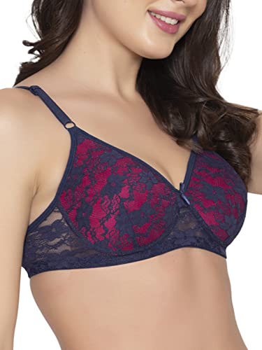 Image of Clovia Women's Lace Lightly Padded Wire Free Everyday Bra