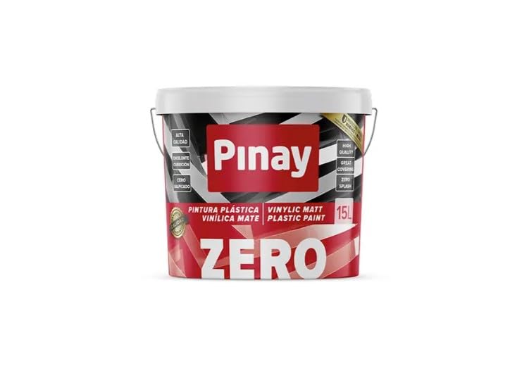 ZERO - PINTURA PLASTICA VINILICA MATE ANTIMOHO - PINAY (10 L)
