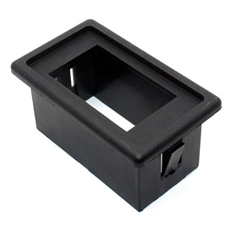 Cllena Rocker Switch Panel Holder Housing Kit - Plastic Black (1PC) Cover