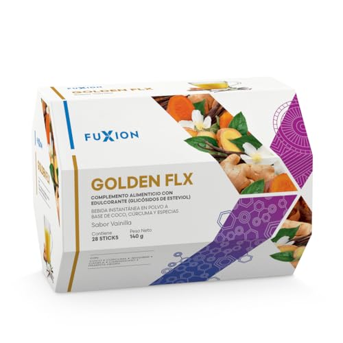 Golden FLX – Té Antioxidante con Cúrcuma Orgánica, Jengibre, Cardamomo, Canela y Coco para Flexibilidad y Bienestar Articular
