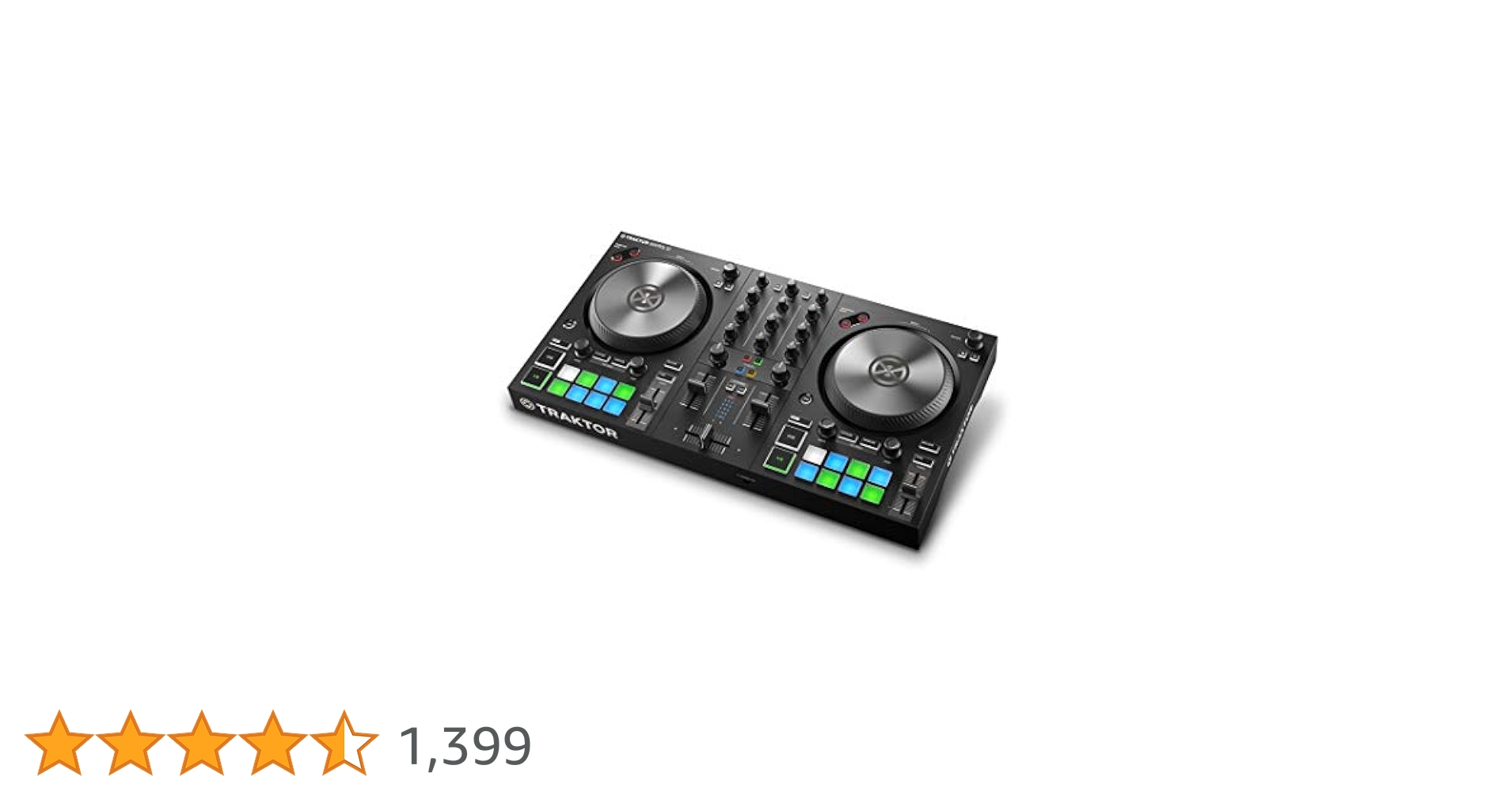 DJ機材 Traktor Konrol S2 Native Instrumets DJ Native Instruments Traktor Kontrol S2 MK2 DJ Controller 2