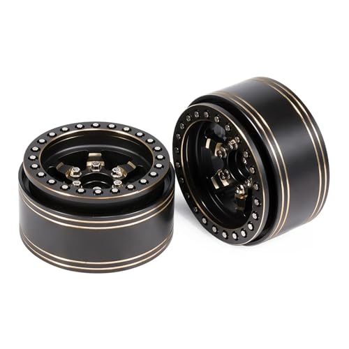 AMK 1.9 Beadlock Wheels 4pcs 958g Brass Heavy 1.9 Wheels for 1/10 RC Crawler TRX4 Capra SCX10 D90 VS4-10 Gen8 CC01 TRX4 Upgrades Accessories by Powmok - Image 7