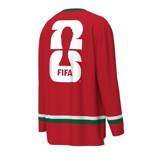 Image of Outerstuff FIFA World Cup 2026 Mens Long Sleeve V-Neck Hockey Jersey