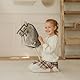 CELMAN Hobby Horse Steckenpferd Grau mit Zaumzeug & Leine – A3 Kopfgröße – Großer Reitspaß für Kinder – Realistisch & Weich – Holzstab