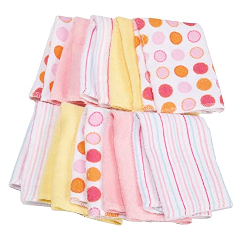 Image of Spasilk Baby 10 Pack Soft Terry Bath Washcloth Wipes
