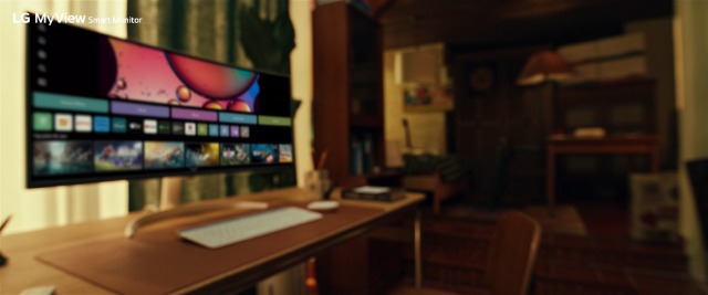 LG MyView Smart Monitor - Versatile Curved UltraWide Display