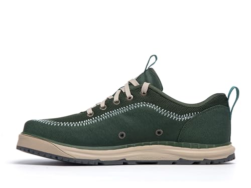 Astral Brewer 3.0 Water Shoe - Zero Drop, G.SS Rubber Grip, Quick-Dry & Recycled Materials for Hiking, Boating, and Everyday Use, Fern Green, M9.5/ W10.54