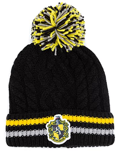 Image of Harry Potter Hat and Gloves Set Kids | Boys Girls Gryffindor Ravenclaw Slytherin Hufflepuff House Options