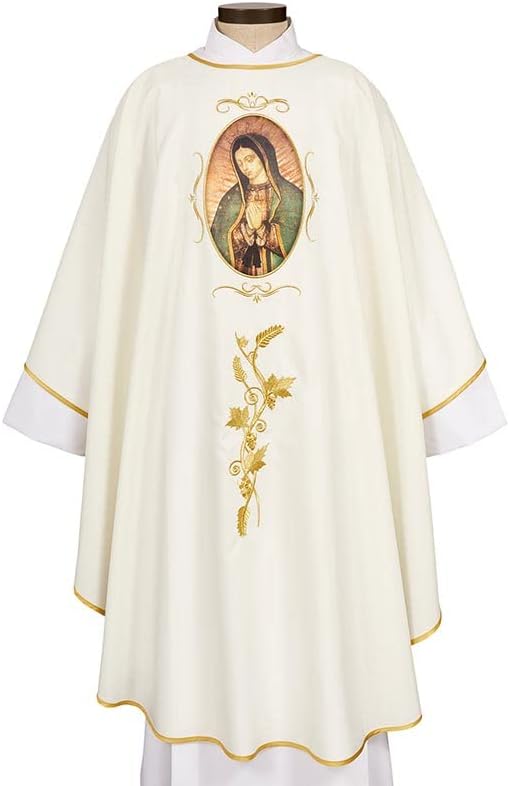 Religious Clergy Chasuble - Our Lady of Guadalupe, St. Mary