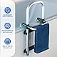 Maximex Secura Einstiegshilfe für die Badewanne, leichte Montage, belastbar mit bis zu 150 kg, aus strapazierfähigem Aluminium und stabilem Kunststoff, Silber
