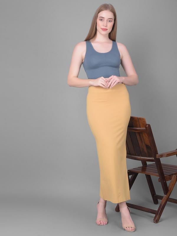 Image of Comfort Lady Women Cotton Blend Saree Shapewear /Saree Shapers Underskirt /Saree Petticoat