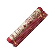Juccini Tibetan Incense Sticks ~ Hand Rolled Himalayan Incense Made from Organic Himalayan Herbs for Prosperity and Good Luck (Guru Rinpoche)