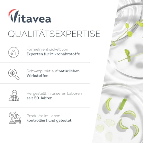 Kulturen-Komplex – 20 Bakterienstämme + Inulin – 20 Mrd. KBE pro Tagesdosis – Magensaftresistent & Vegan – mit Lactobacillus & Bifidobakterien – 90 Kapseln – Laborgeprüft, Ohne Zusatzstoffe – Vitavea