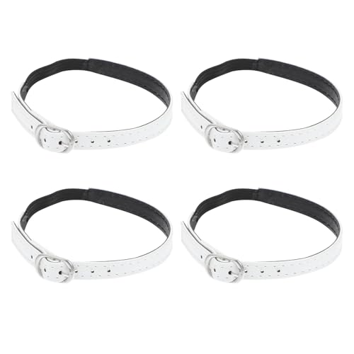 Ptwola Detachable PU Leather Ankle Straps for High Heels