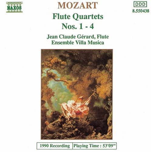 Flute Quartets Nos. 1-4 [Audio CD] MOZART