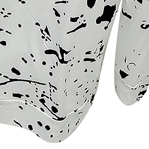 ZEFOTIM Boho Shirts for Women,Spring Fashion Contrast Color Striped Shirts Tops Stylish Long Sleeve O-Neck Tunic Blouse Tees - Image 5