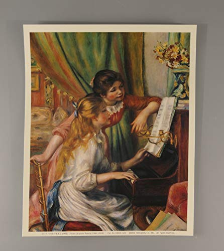 【複製画】「ピアノを弾く少女たち」1892年,ルノワール 複製画】「ピアノを弾く少女たち」1892年,ルノワール ルノワール