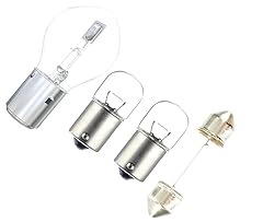 Generico KIT n. 4 LAMPADE LAMPADINE 6 VOLT COMPATIBILE CON VESPA ET3/ 125 PRIMAVERA