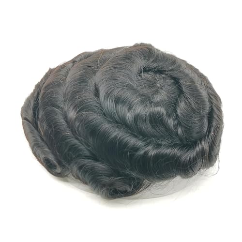 Système de dentelle toupet pour hommes : masquez la calvitie avec naturel 8x10