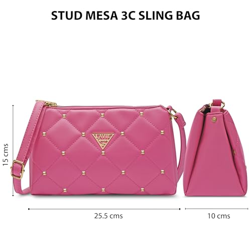 Image of Lavie Signature Women's Mesa Frame Satchel Handbag for Women|Satchel Bag for Work|Ladies purse|Stylish Shoulder Bag|Gift For Women